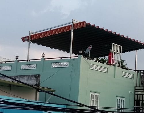 mái che vải bạt