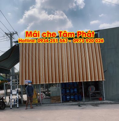 Bạt che nắng tự cuốn