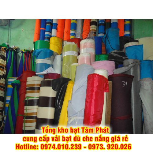 Vải bạt dù che nắng mưa tốt nhất