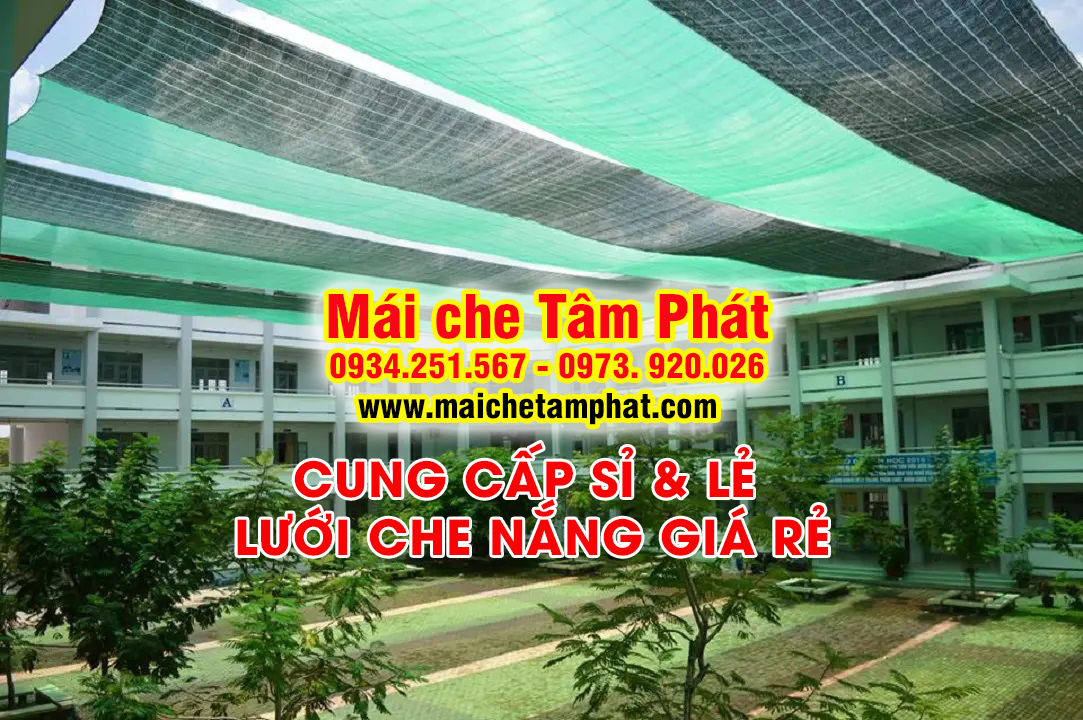 Thi công lưới che nắng tại TPHCM