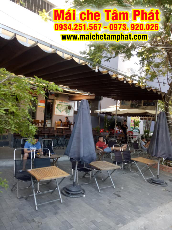 mai-bat-xep-maichetamphat-20 Mái hiên, mái bạt xếp quán cafe