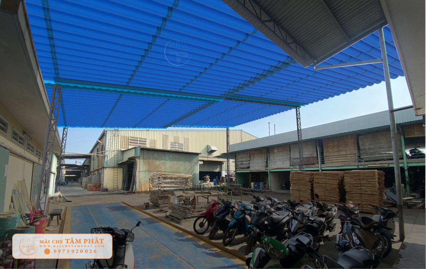 Thi công lắp đặt mái kéo, bạt kéo che nắng giá rẻ tại TPHCM