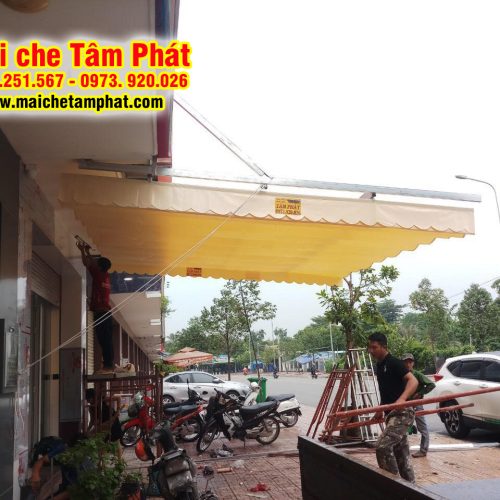 Mái che bạt xếp, mái bạt kéo