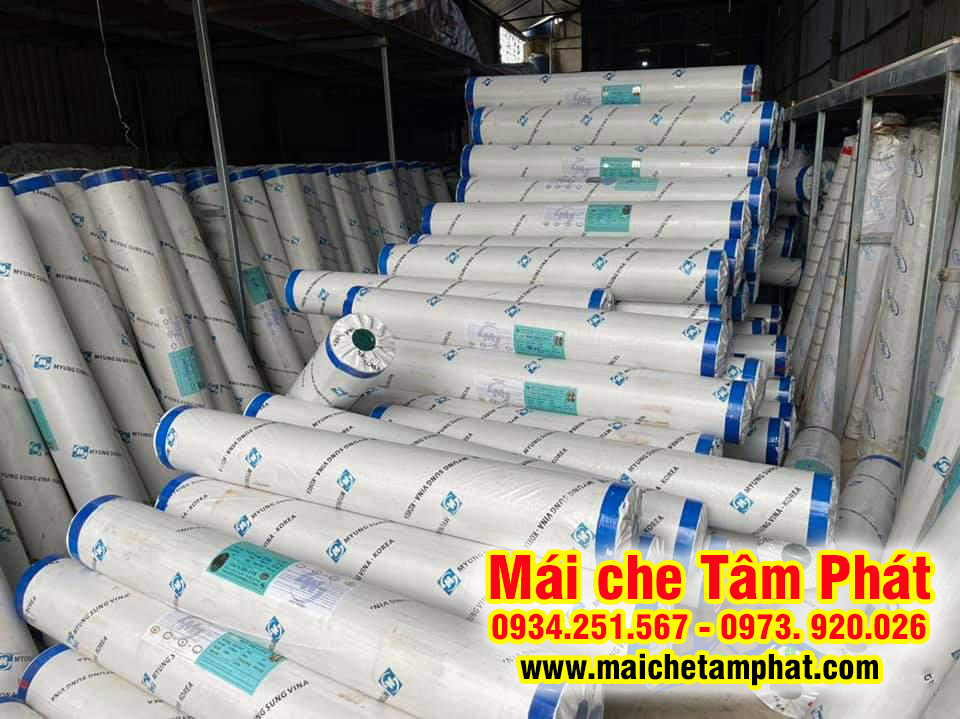Kho bạt Tâm Phát chuyên cung cấp sỉ lẻ bạt nhựa PVC hàn quốc myung sung korea chính hãng giá rẻ
