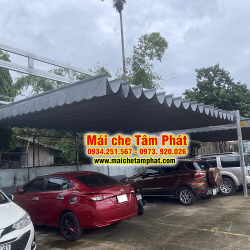 Mái che nhà xe, bãi đậu xe giá rẻ