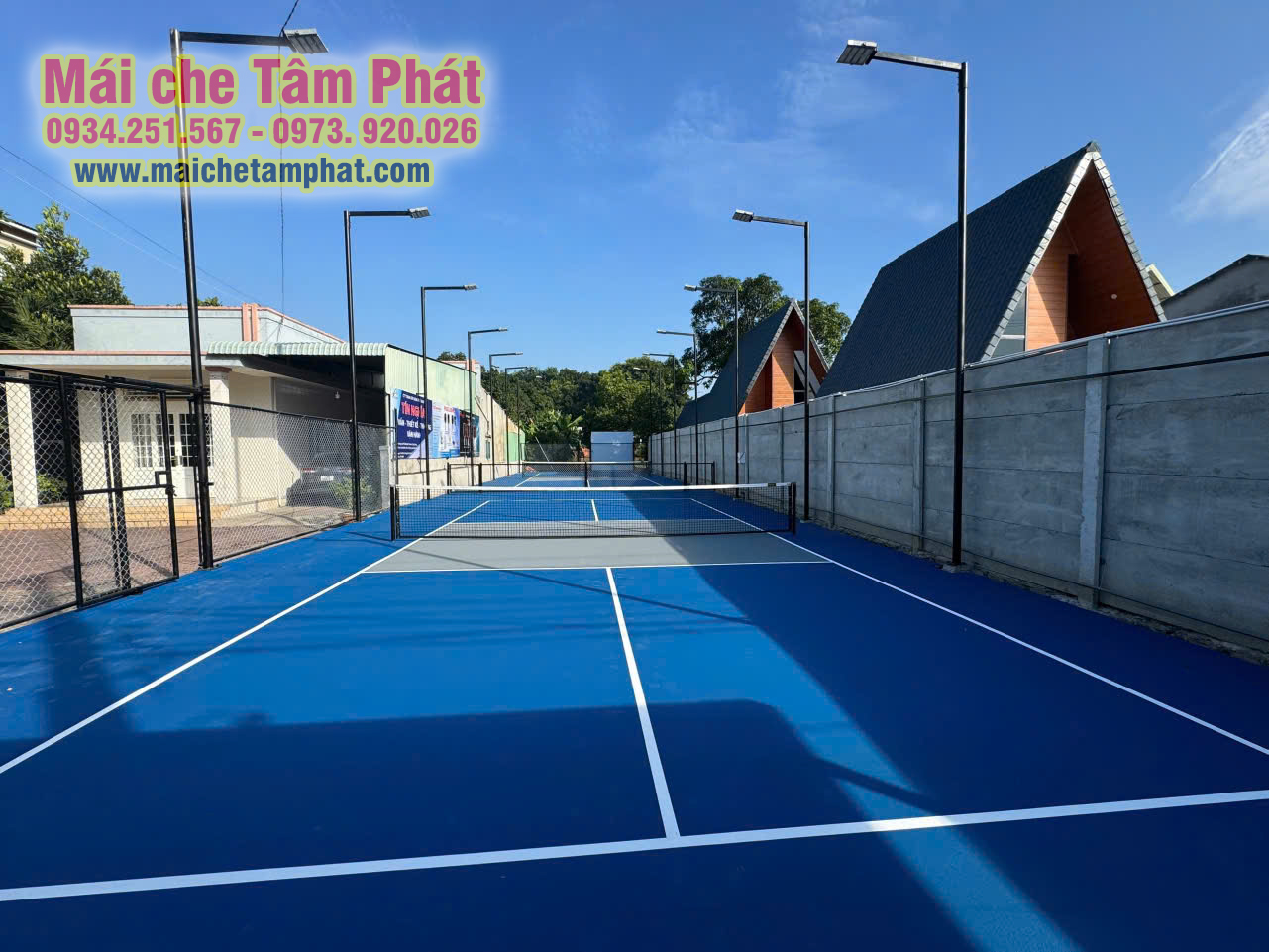 Sân Pickleball ở 49 Tôn Thất Tùng, Phú mỹ , Bà Rịa Vũng Tàu