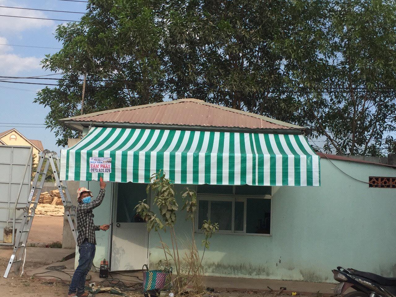 Sửa bạt, thay bạt mái hiên Thủ Dầu Một giá rẻ