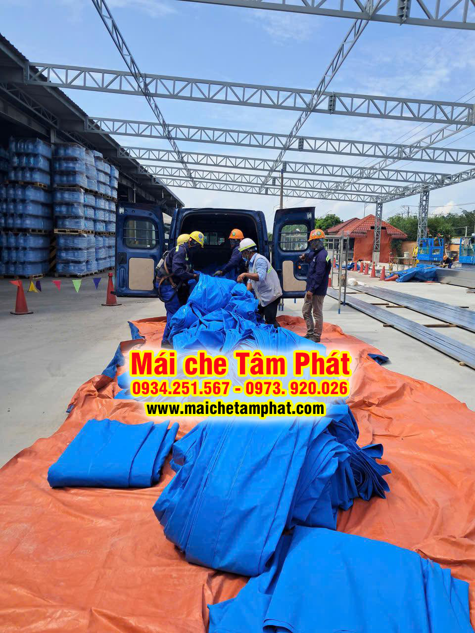 Thay Bạt Mái Che Di Động Tại Dĩ An – Dịch Vụ Uy Tín, Giá Rẻ