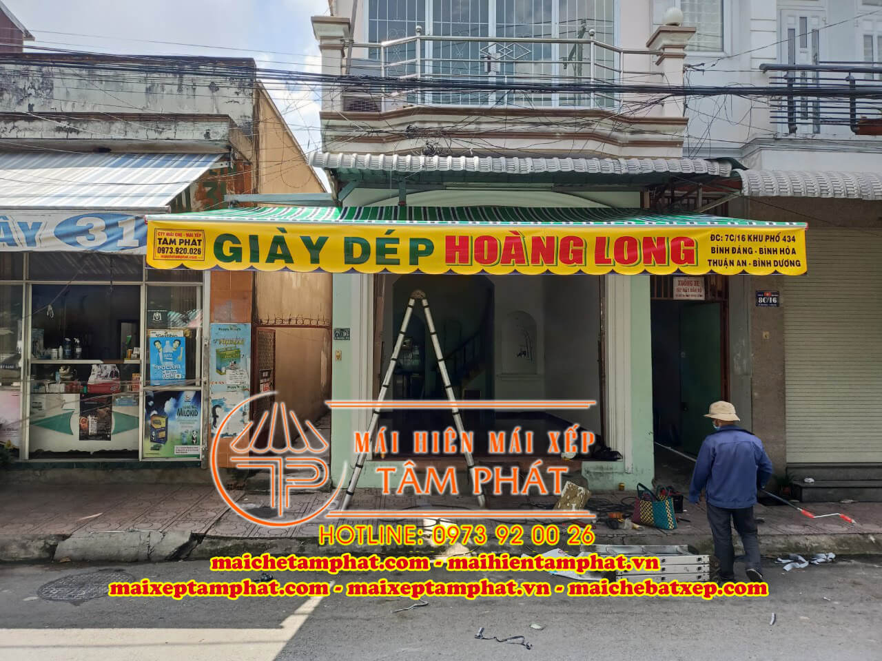Tâm Phát – Chuyên Thi Công Mái Hiên Quay Tay Dĩ An Theo Yêu Cầu, Giá Hợp Lý